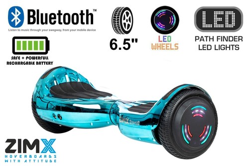 Blue turquoise chrome - blue,