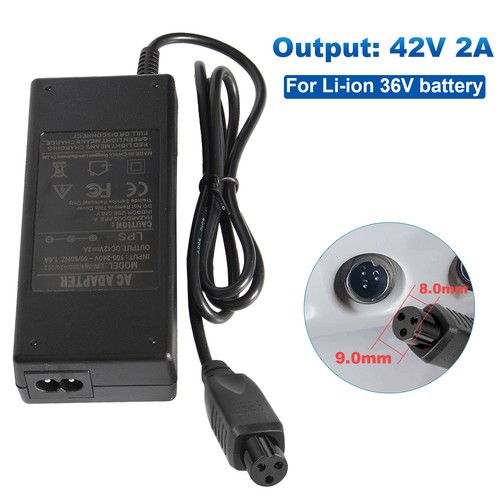 42v female head charger - 2a,