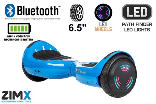 Blue hoverboard swegway - blue, with